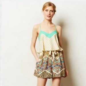 ELEVENSES Anthropologie Mintaka Romper Playsuit 10